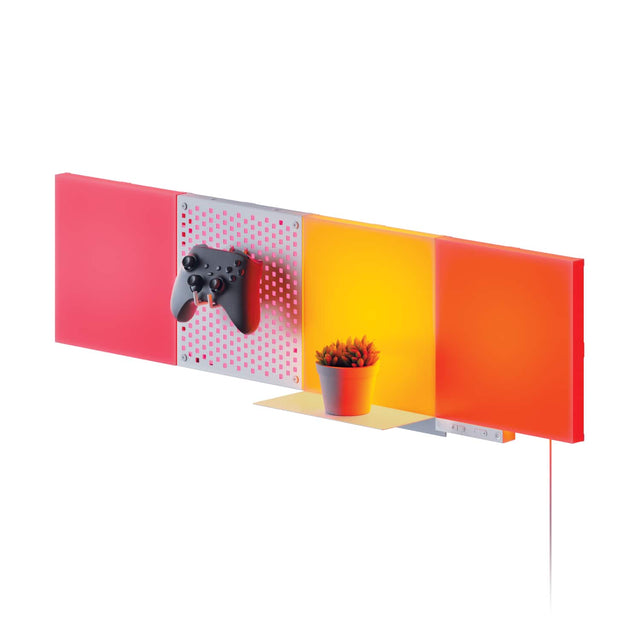 Front. Nanoleaf - Blocks Combo Smarter Kit - Smart LED Wall Light Panels - Multicolor.