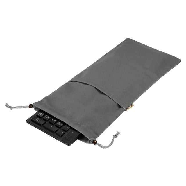 Front. Unique Bargains - 1pc Keyboard Sleeve Cover for 108 Keys, 16.9"x7.1" Portable Dustproof Waterproof Case for Wireless Mechanical Keyboard - Gray.
