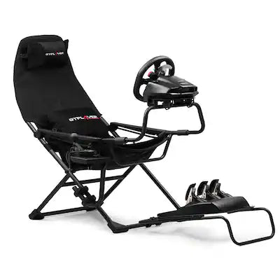 GTPlayer - Sim Racing Cockpit Foldable & Adjustable for High Performance Sim Racing