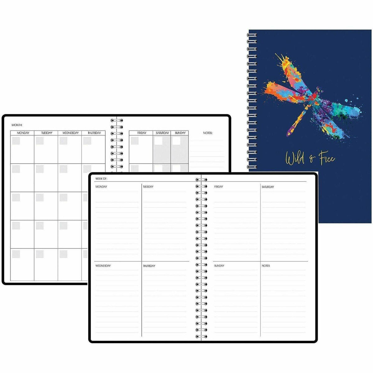 House of Doolittle - Undated 7 x 11  Wire Bound Multi Water Resistant Planner
