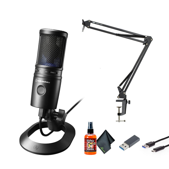 audio-technica AT2020USB+

Goby Labs
Microphone Cleaner

USB Cable
Microphone Stand