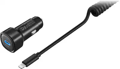 Insignia™ - 20W 4 ft. Car Charger Kit for Apple iPhone, iPad and iPod