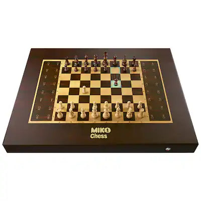 Miko - Your Ultimate AI Chess Companion | World's Smartest Electronic Chess Board with Self Moving Pieces
