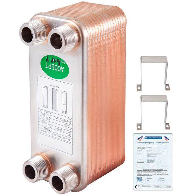 Date ACCEPT RISO - 2019-11-30  
30%  
CO01161  
Heat Exchanger  
1900%  
Plate Concentration  
Certificate of Quality System Approval  
CE