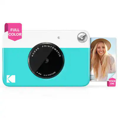 Kodak - Printomatic Instant Print Camera - Instant Digital Camera Prints on Zink 2x3" Photo Paper
