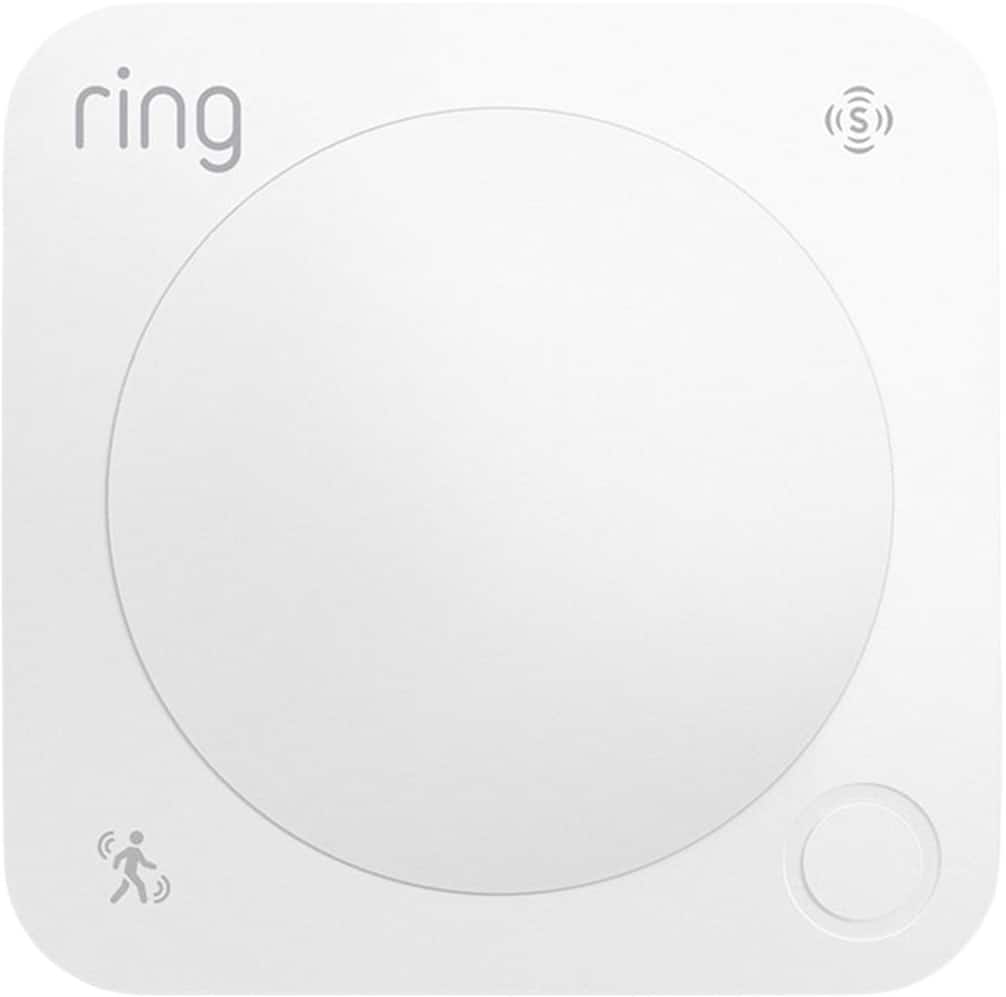 Ring - Motion Detector (newest model) – On Amazon Sidewalk, no hub needed, Pro Monitoring (sold separately) - White