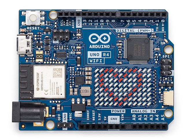 Arduino - ABX00087 UNO R4 WiFi Renesas RA4M1 / ESP32-S3 - Wi-Fi, Bluetooth