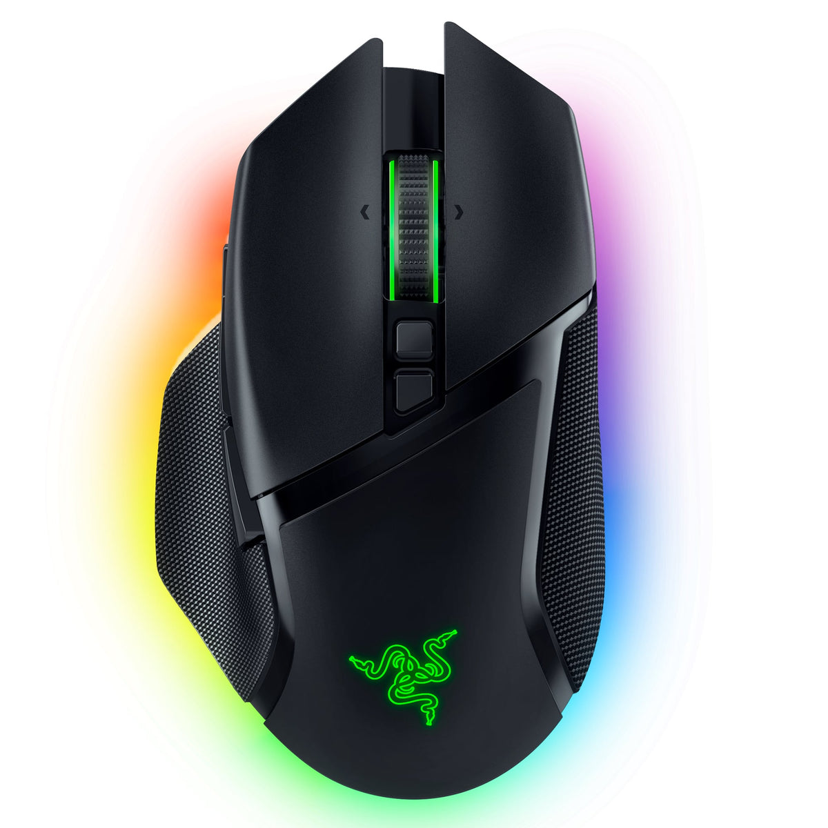 Razer - Basilisk V3 Pro Optical Gaming Mouse with HyperScroll Tilt Wheel - Wireless - Black