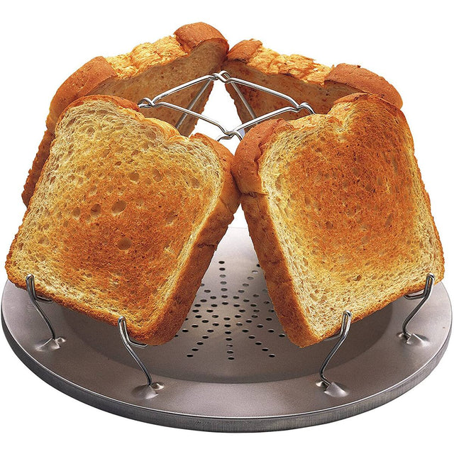 Front. Coghlan’s - Coghlan's Camp Stove Toaster Steel Wire Toast Holders Compact Camping Cookware - Gray.