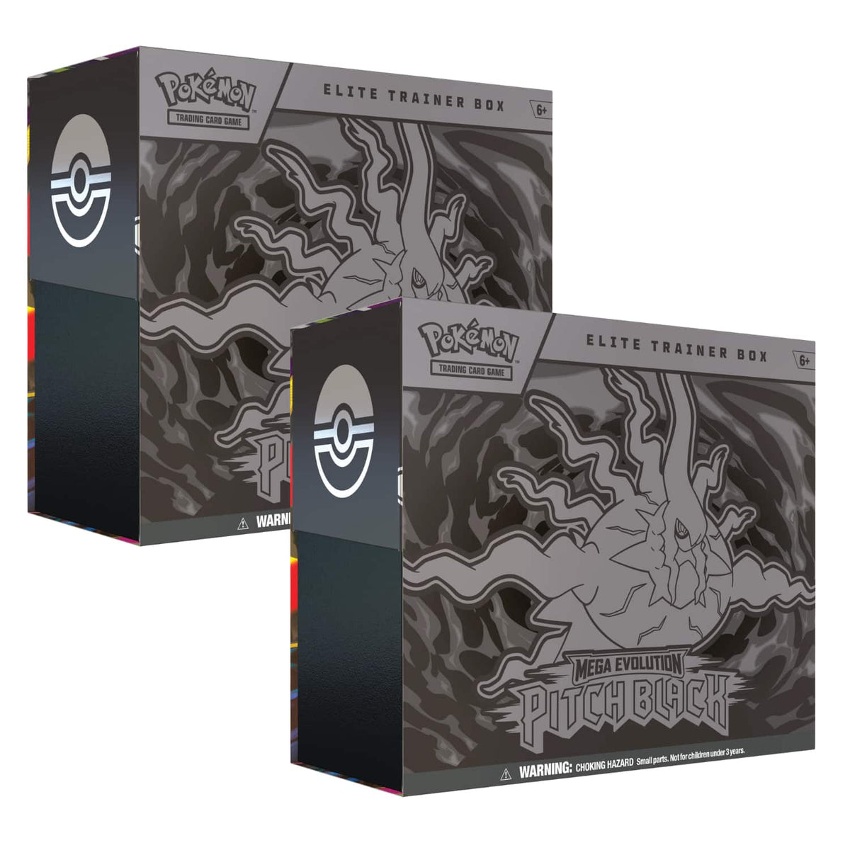Pokémon - Pokemon ME5 Mega Evolution Pitch Black Elite Trainer Boxes (2-Pack)