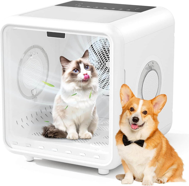 Front. Sugift - Pet Dryer Box for Cats and Small Dogs 75L Quiet Drying Room with App Control 360 Degree Airflow and Adjustable Heat.