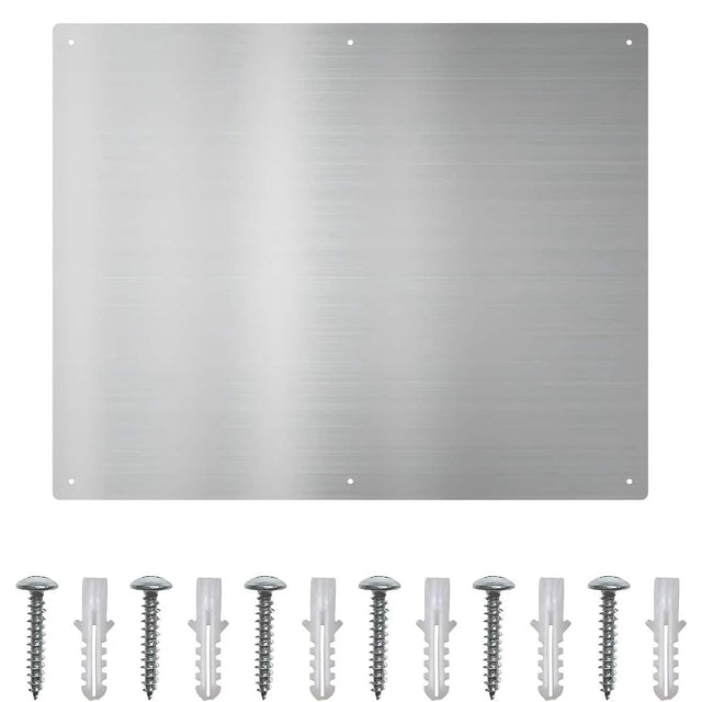 Front. ZJKLA - ZJKLA - 24 x 30 in. Stainless Steel Kitchen Backsplash Wall Shield for 30 in. Range Hood.