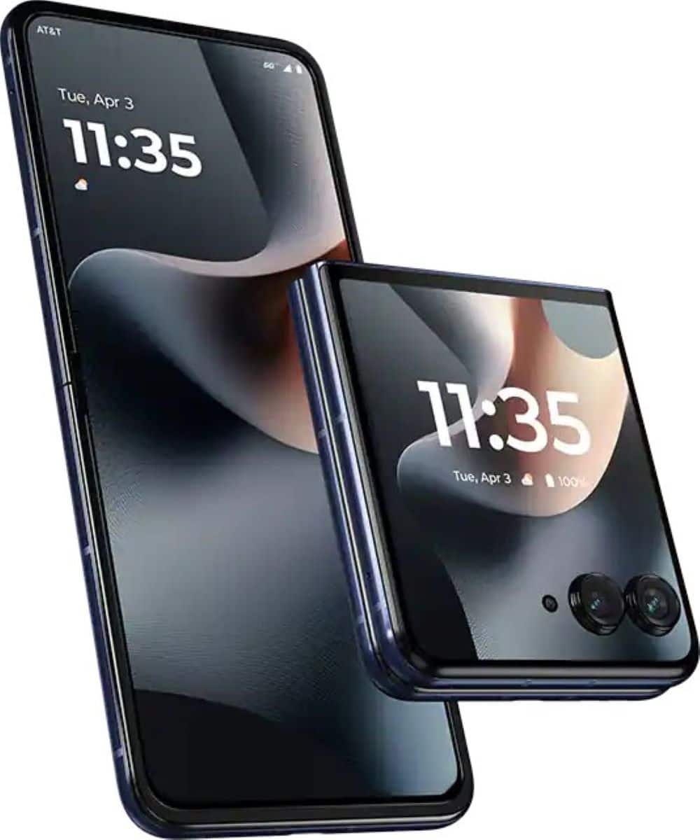 Motorola - razr+ 2025 256GB - Midnight Blue (AT&T)
