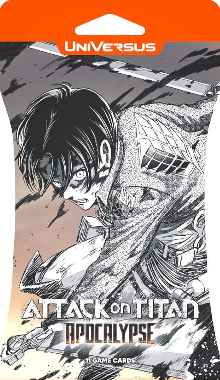 UniVersus - CCG: Attack on Titan Apocalypse - Hanger Pack (11 Cards)