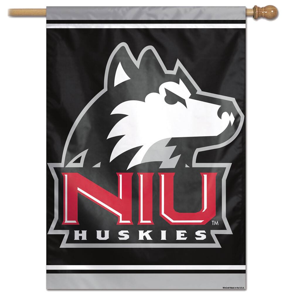 WinCraft - Northern Illinois Huskies 28" x 40" Big Logo Single-Sided Vertical Banner - Multicolor