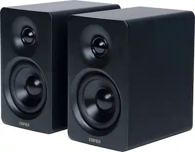 Edifier - M60 Multimedia Speaker Bluetooth 5.3, 66W RMS, Hi-Res Wireless Audio, 3" Mid Bass & 1" Tweeter, USB-C & Aux Input (Pair)