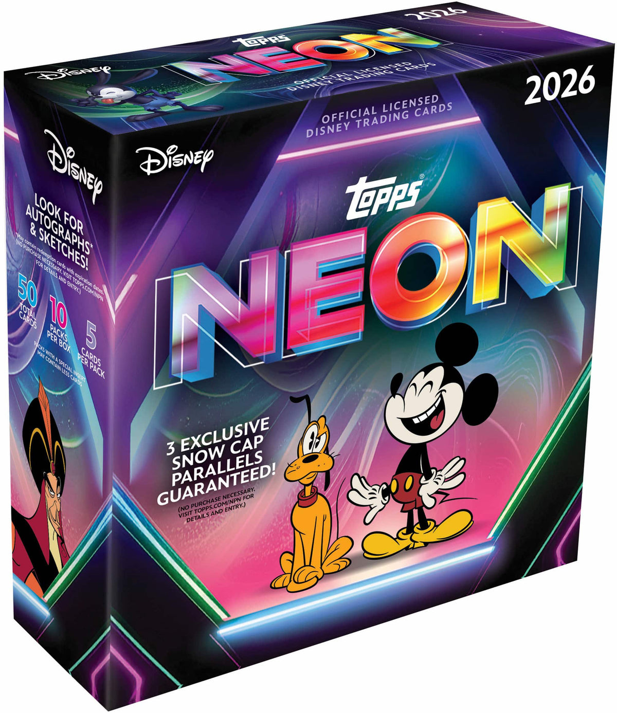2026 Topps Disney Neon Mega Box