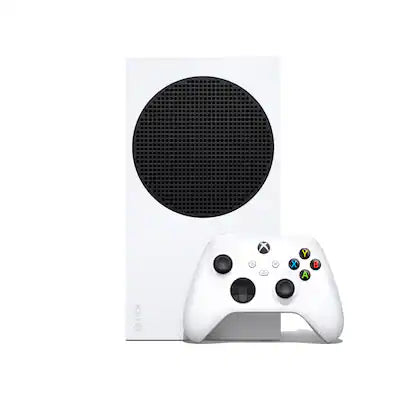 Microsoft - XBOX Series S 512GB All-Digital Console (Disc-Free Gaming) with XBOX Wireless Controller - 120FPS