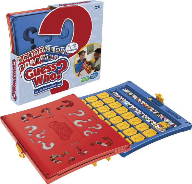 INCLUDES 2 SETS OF CHARACTERS! THE ORIGINAL GUESSING GAME! Guess Who?
