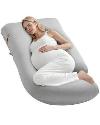 VEVOR - Pregnancy Pillow, G-Shaped Maternity Pillow for Sleeping, Full-Body Support Pillow with Removable & Washable Cover