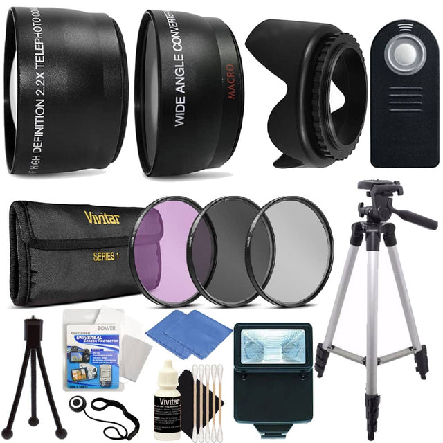 CO TELEPHOTO 2.2X DEFINITION HIGH CONVERTER ANGLE WIDE MACRO Vivitar SERIES 1 I BOWER PROFESSIONAL UNIVERSAL ds FRUTESTOMR - SNET