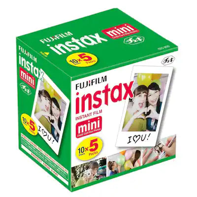 Fujifilm - Instax Mini Color Instant Film - 50 Count