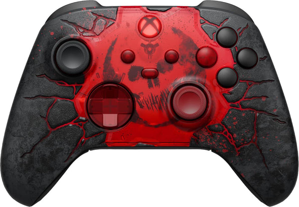 Microsoft - XBOX Wireless Controller for XBOX Series X, XBOX Series S, XBOX One, PCs, and Cloud-Enabled Devices - Gears of War: E-Day Limited Edition