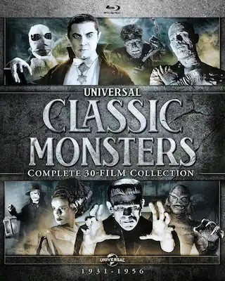 Universal Classic Monsters: Complete 30-Film Collection (Box Set) [Blu-ray]