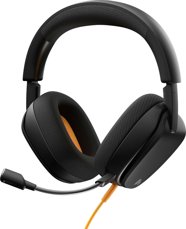 Front. Glorious - GHS Eternal Over-Ear Wired Gaming Headset for PC, PS5, PS4, Xbox, Switch and Mobile - Black.
