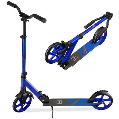 Best Choice Products - Kids Height Adjustable Kick Scooter w/ Carrying Strap, Non-Slip Deck, Kickstand