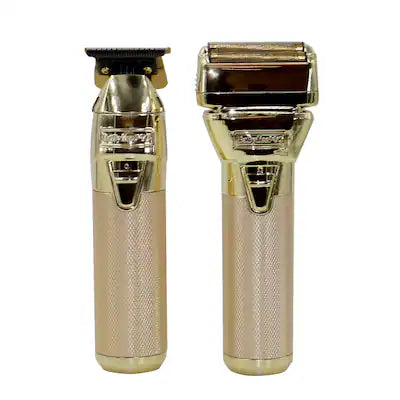 Babyliss - Pro FXONE GOLDFX Limited Edition Prepack - Outlining Trimmer and Double Foil Stick Shaver FX1FSTGPK