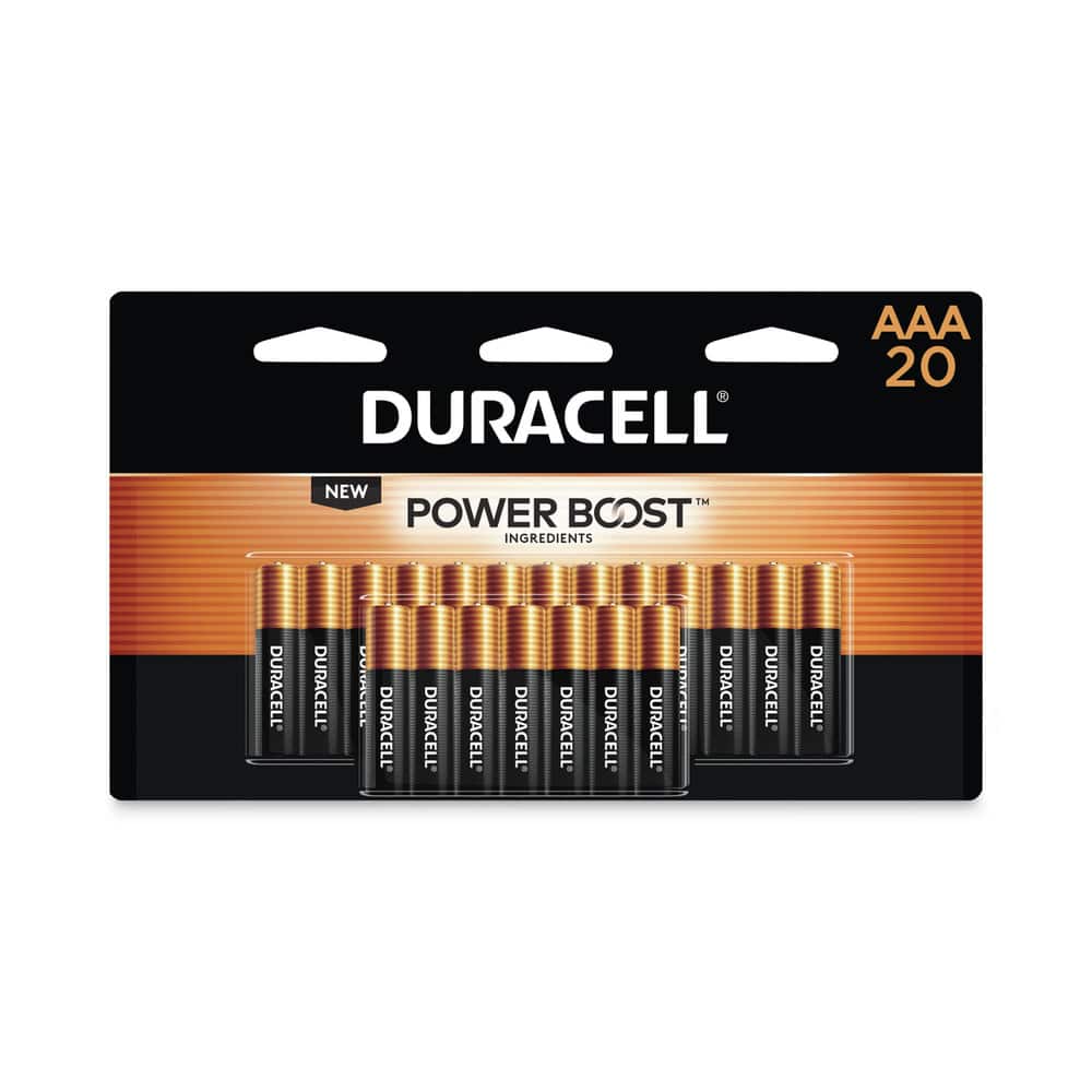 Duracell - MN2400B20Z Power Boost CopperTop Alkaline AAA Batteries (20/Pack)