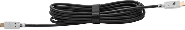 Front. PowerA - PowerA USB-C to USB-C 10 ft. Cable for PlayStation5 - Black.