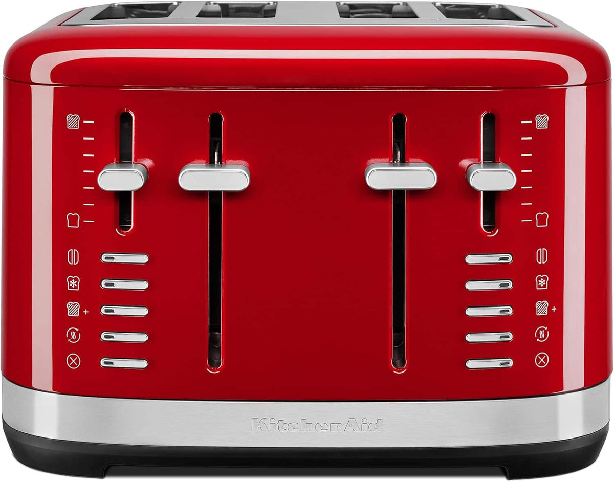 KitchenAid - 4 Slice Programmable Toaster, 120V - Empire Red