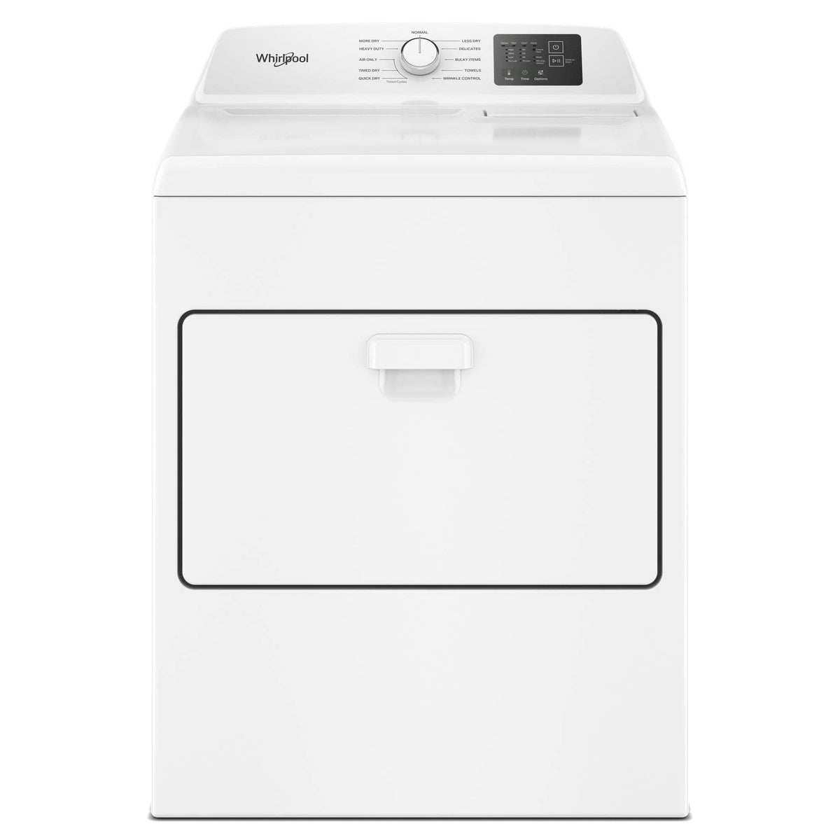 Whirlpool - 7.0 Cu. Ft. Gas Dryer with Adaptive Dry and Wrinkle Shield option - Vented Matching - White
