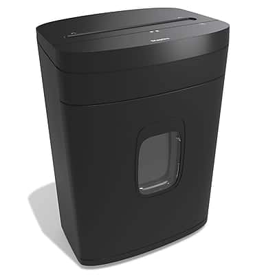 Front. Staples - 12-Sheet Micro-Cut Multi-Media Shredder - Black.