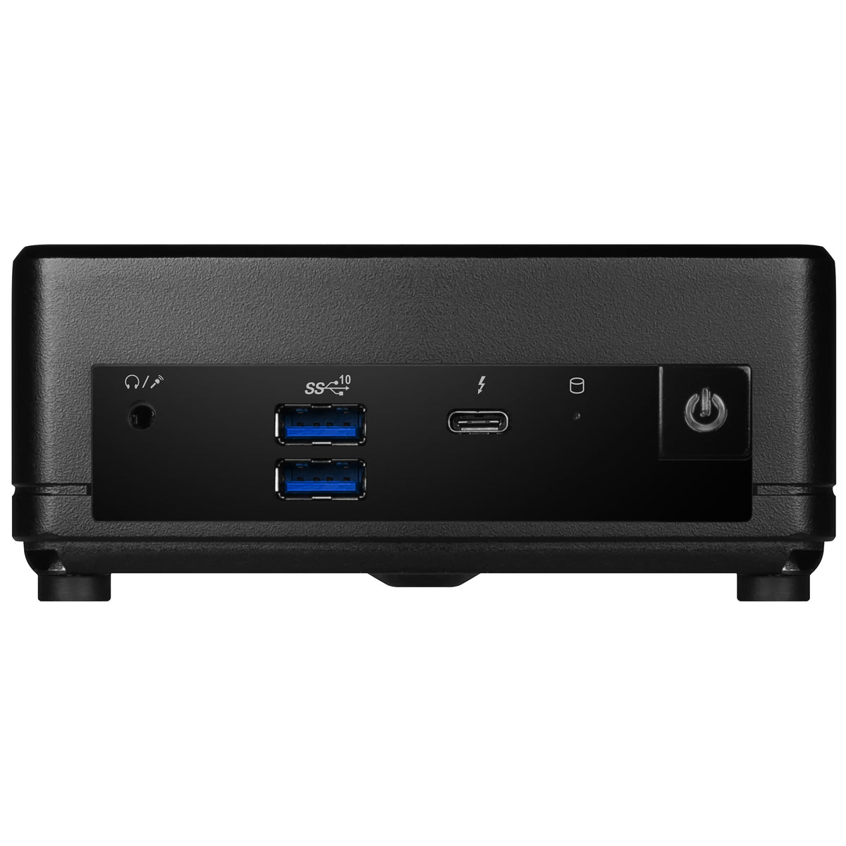 MSI - Cubi 5 12M Mini Desktop - Intel Core i5 1235U - 0GB Memory - 0GB Storage - Black