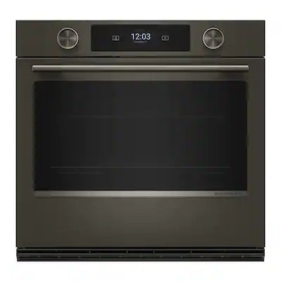 KitchenAid - 30 inch Smart Built-In Electric Single Wall Oven with Assisted Cooking Modes