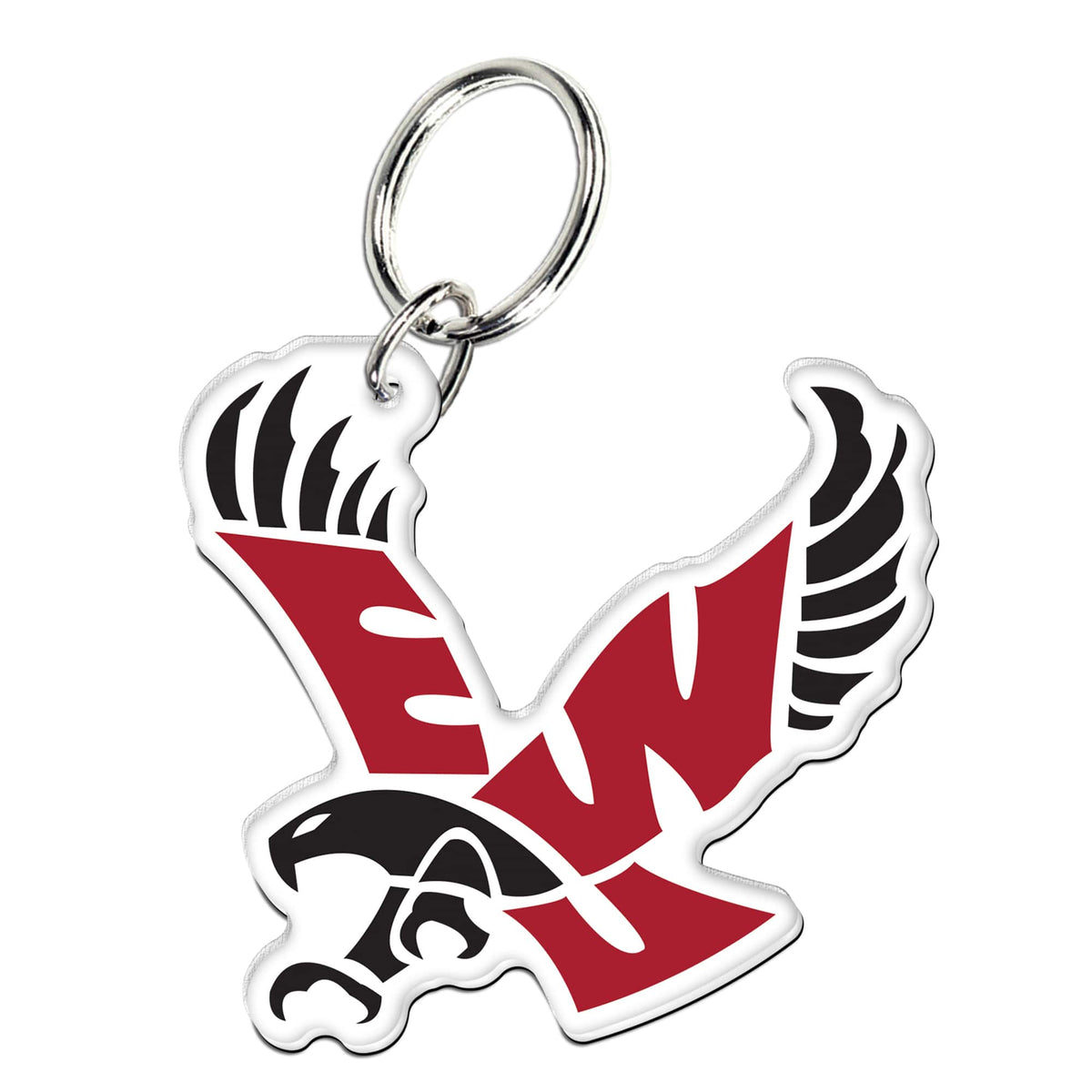 WinCraft - Eastern Washington Eagles Premium Acrylic Team Key Ring - Multicolor