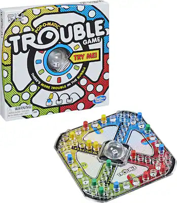Hasbro - Trouble - Board Game - GAMES (MISC)