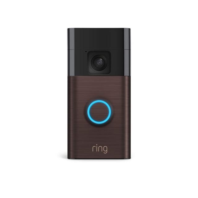 Ring - Battery Doorbell Smart Wifi Video Doorbell - Battery-Powered with Head-to-Toe Video, Live View, and Two-Way Talk - Venetian Bronze
