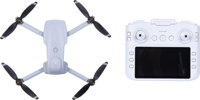 Front. Vivitar - SkyTrek Drone - Grey.