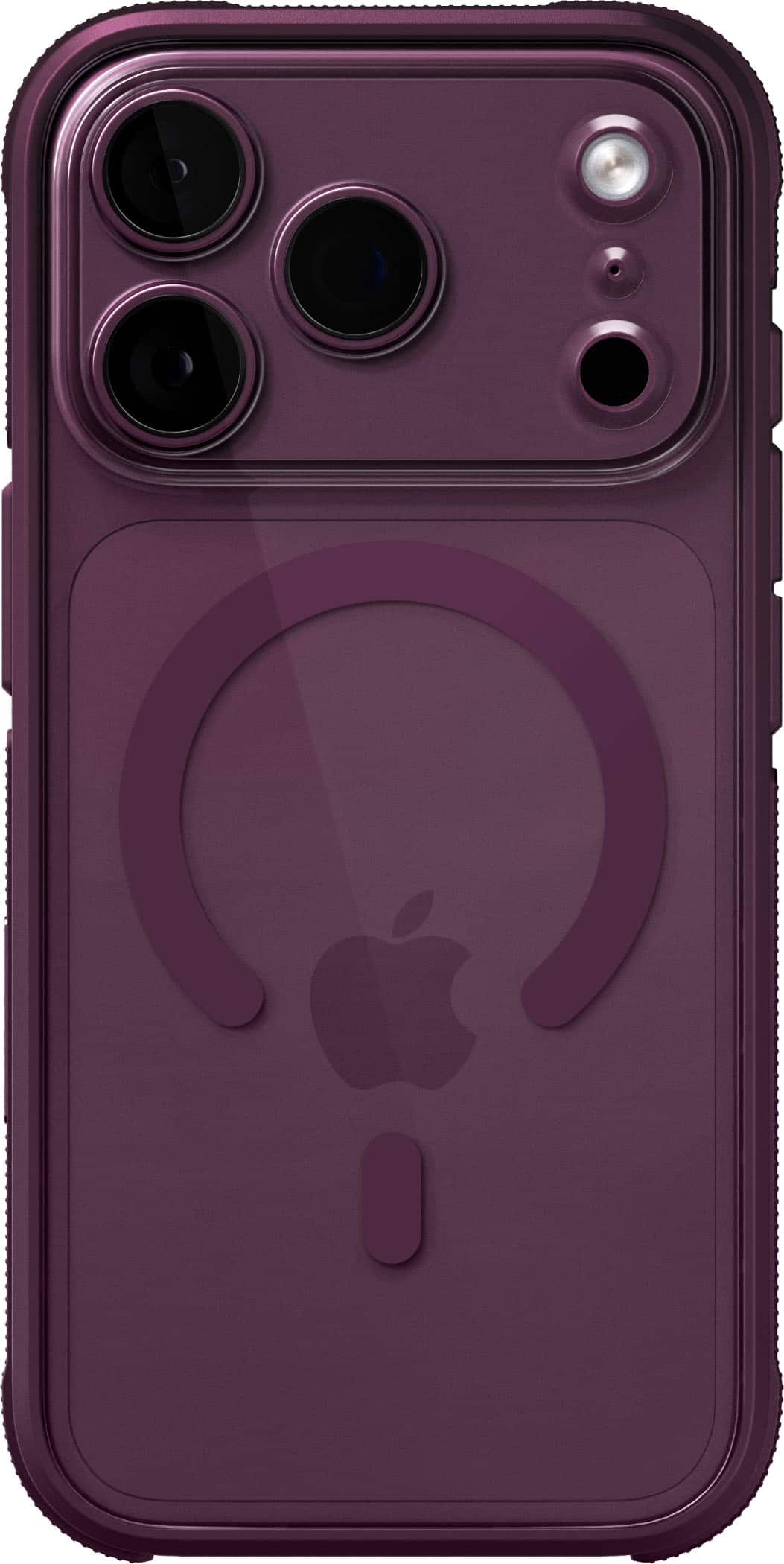 dbrand - Ghost Case with MagSafe for Apple iPhone 18 Pro / iPhone 17 Pro - Burgundy