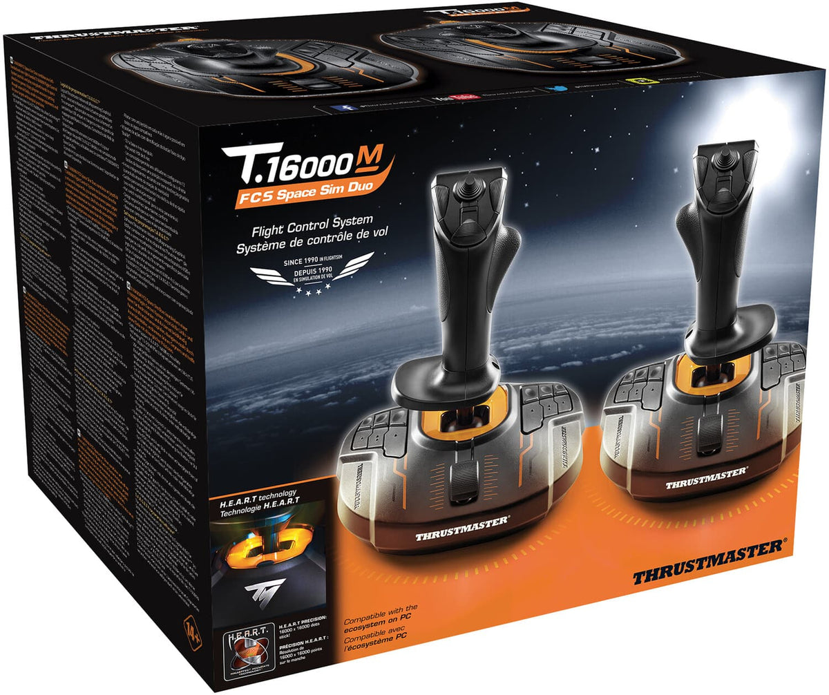 Flight - Stick - Thrustmaster T 16000M Space Sim Duo Stick - Multicolor