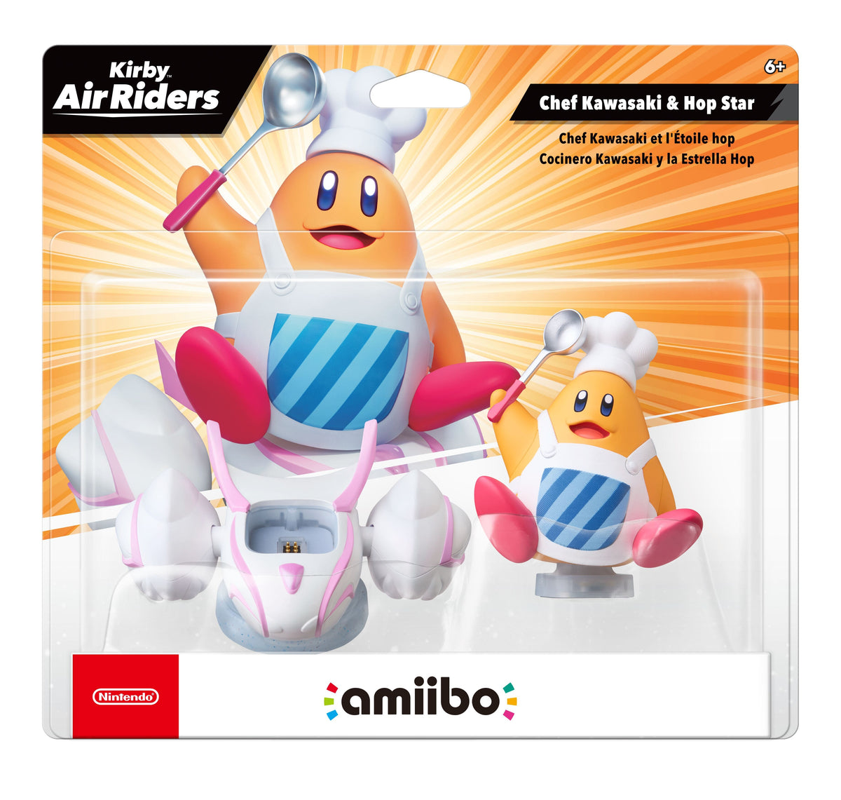 Nintendo - amiibo - Chef Kawasaki & Hop Star - Multi