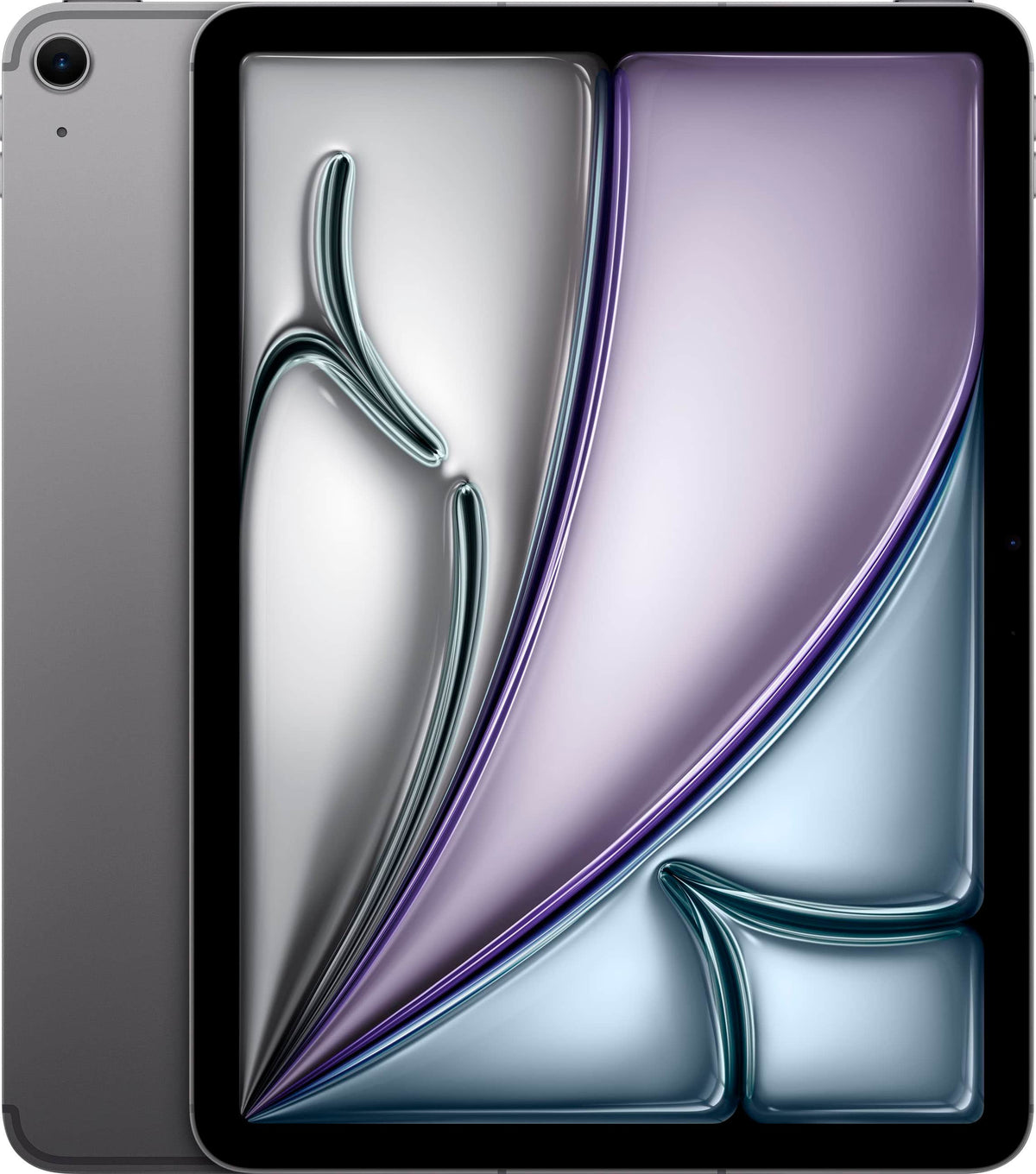 Apple - 11-inch iPad Air M3 chip Built for Apple Intelligence Wi-Fi + Cellular 512GB - Space Gray (AT&T)