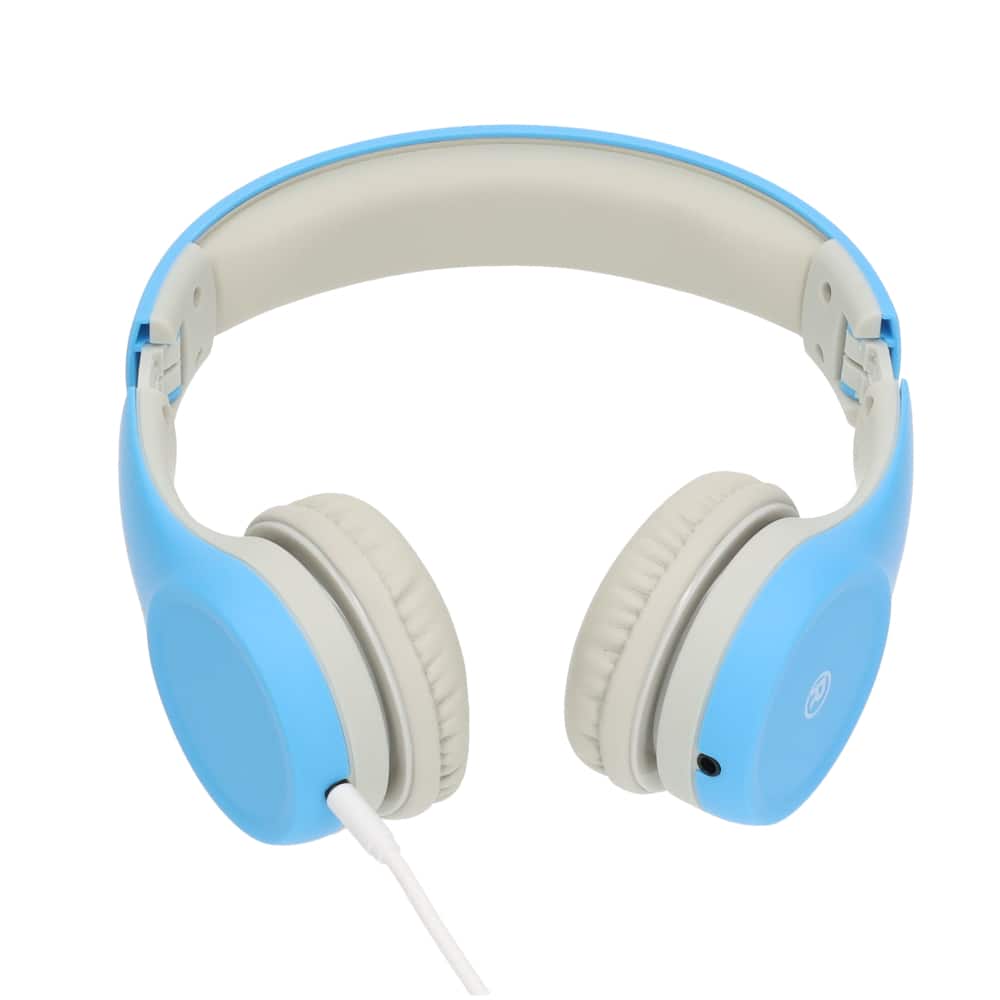 RadioShack - Kids Wired Headphones - Child-Safe Volume, 3.5mm Plug, Soft Cushioned Ear Pads, Adjustable Foldable Headband