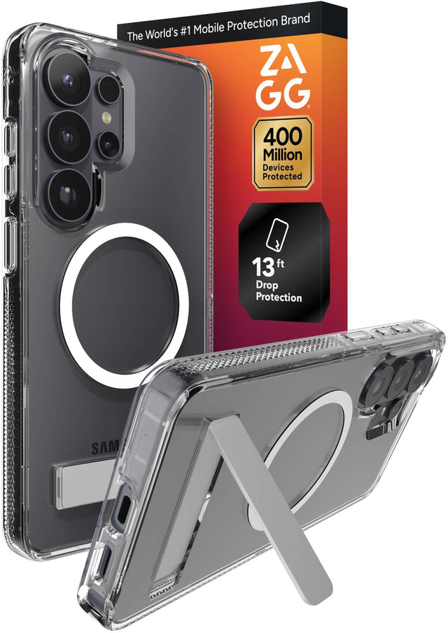Protection Brand  
The World's #1 Mobile Protection Brand  
ZAGG  
400 Million Devices Protected  
13ft Drop Protection  
SAM CEMM
