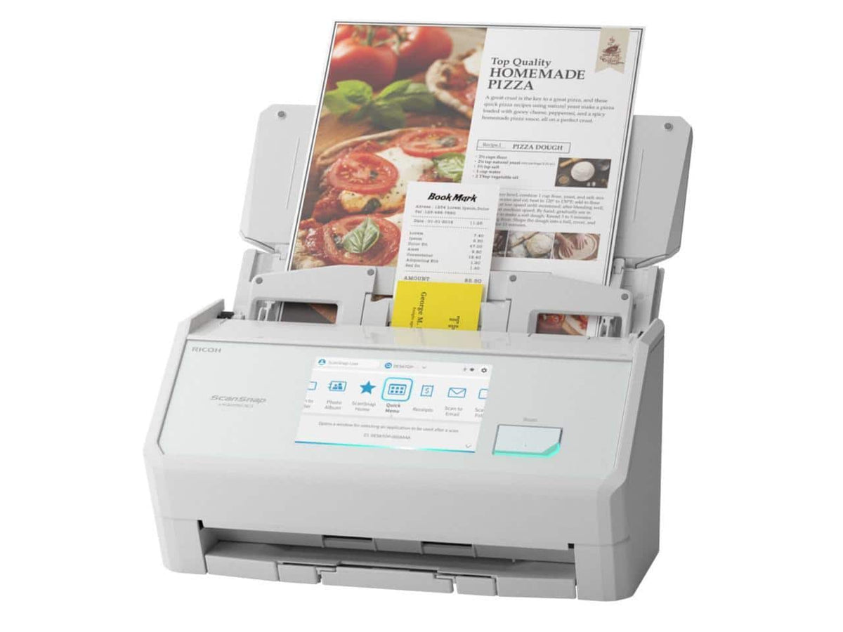 Ricoh - ScanSnap iX2500 Sheet Fed Document Scanner (PA03860-B105) - White