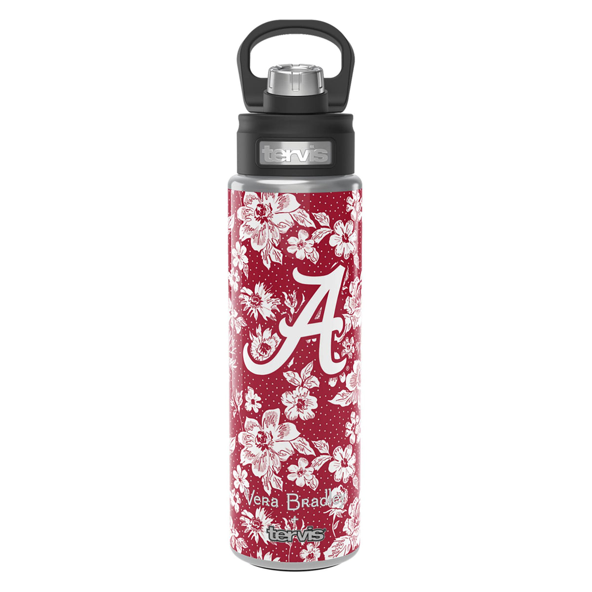 Tervis - Vera Bradley x Alabama Crimson Tide 24oz. Wide Mouth Bottle with Deluxe Lid - Multicolor